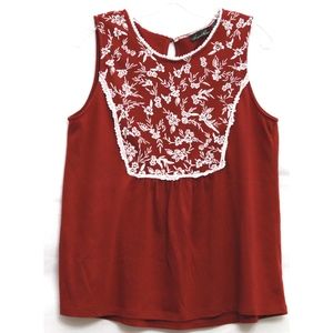 Tempted Hearts Bohemian Tank Sz M in EUC